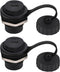 PENGLIN 2PACK USB 3.1 Type C Extension Coupler,Female to Female USB-C Feed Thru Converter Adapter Panel Mount DIY Jack with Dust Cover...
