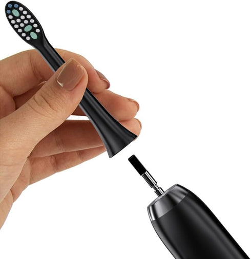 Lovely Land 4 Pack Electric Toothbrush Replacement Heads Refills, Professional Toothbrush Heads Medium Soft Bristles Replacement Toothbrush Heads ...