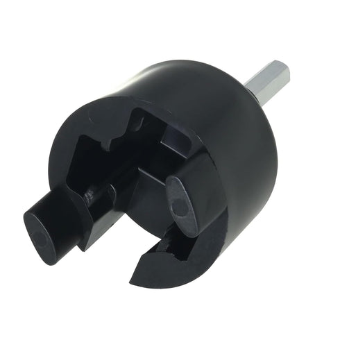 Insulator Twist Socket Tool, Electric Drill Fence Insulator Twister Tool 8MM Drill Fence Ring Cap Nut Twister for Post Self-Tapping Insulator Labo...