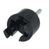 Insulator Twist Socket Tool, Electric Drill Fence Insulator Twister Tool 8MM Drill Fence Ring Cap Nut Twister for Post Self-Tapping Insulator Labo...