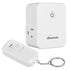 DEWENWILS Indoor Remote Control Outlet, Wireless Remote Light Switch with 2 Side Outlets, No Interference Remote Outlet Switch, No Wiring, 15A/187...