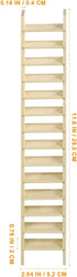Abaodam Retro Decor ladders Doll House Miniature House Ladder Doll Ladder Tiny Furniture Miniature Decoration Mini House Ladder Small Furniture Wo...