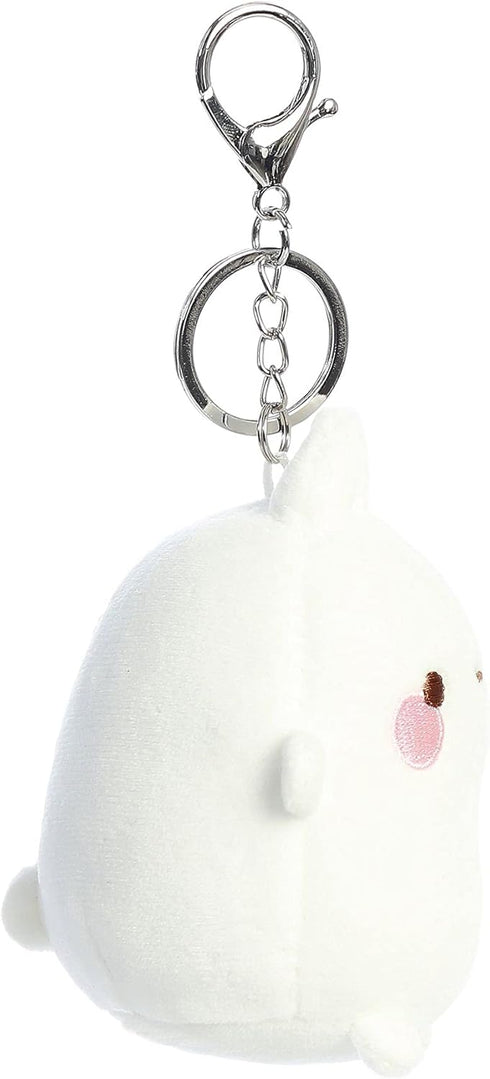Aurora® Playful Molang Keychain Stuffed Animal - Adorable Characters - Playful Fun - White 4 Inches...