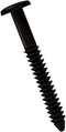 Ekena Millwork LVSL0012BL 3" Lifetime Vinyl Shutter-Lok's, Black (12/Bag), Count...