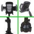 Golf Cart Phone Holder, Golf Cart Accessories Universal Cup Holder Phone Mount for All 4.7-6.8" Cell Phones, Fit EZGO Club Car Yamaha...