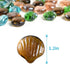 Seashell Starfish Glass Vase Filler Decorative Stars Shells Shape Premium Glass Beads Gems Aquarium Pebbles Decorative Table Scatter Decor 1.3 LB ...
