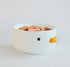 PURROOM Funny Cute Duck Bowl, Handmade Glaze Duck Safety Ceramics 17oz Soup Bowls, 4.6'' Rice Bowl. (500ML)...