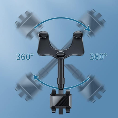 360° Rotatable Smart Phone Holder,Adjustable Telescopic Phone Holder,Car Rearview Mirror Mount Bracket for Car......