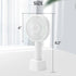 Handheld Fan Mini Portable Fan,USB Rechargeable Small Portable Fan,Battery Operated, 3 Powerful Wind Speed,8 Hours Long Working Time for Kids Wome...