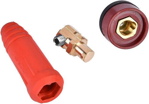 Welding Welding Cable Joint Quick Connector DKJ Series European Style Welding Cable Quick Connector Male Plug and Panel Socket Quick Fitting Adapt...