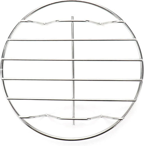 3 Pcs Cooling Racks Round Steamer Rack Canning Rack for Baking, Stainless Steel, 6 inch...