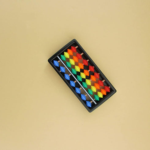 Toyvian 2PCS Plastic Abacus Soroban Calculator Plastic Abacus Math Learning Educational Toys for Children Calculation...