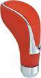 Leather Gear Shift Knob Car Shifter Lever Head Weighted Stick Lever Handle for Most Manual Automatic Vehicles (Red)...