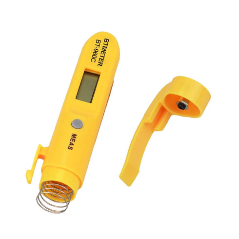 Mini Digital Infrared Thermometer - BTMETER BT-960C Temperature Pen with Pocket Clip Instant Read to 527? Auto Off for Meat Candy Cooking Food Gri...