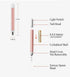 Ear Wax Removal Tool?Ear Pick?LED Lights Ear Cleaning Kit?Updated Version?Non-Slip?Soft Safety Spoon Head?BPA Free?Replaceable and Easy to Clean?S...
