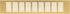 Vent Systems 16'' x 3" Inch Gold - Aluminum Ventilation Grille - Home Improvement Floor, Wall, Door Duct Cover 400x80mm...