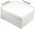 50 Pack 5x7 White Cardstock Paper Blank Thick Heavyweight 92lb Card Stock for Making Invitations cards, Postcards...