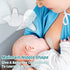12 Pieces Nipple Shields 20 mm Contact Nipple Protector Breastfeeding Everters with Clear Carrying Case Silicone Nipple Extender Made Without BPA ...
