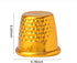 40Pcs Golden Sewing Thimbles Sewing Quilting Metal Thimbles DIY Craft Finger Protectors(Golden)...