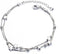 Silver Bracelet for Women Teen Girls, Love Heart Charm Chain Bracelet Bangle with Zircon Fashion Jewelry Gifts...