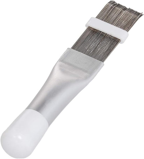 2 PCS Stainless Steel Fin Comb,Condenser Comb,Air Conditioner Fin Cleaner Repair Tool,Air Conditioning Brush Warping Comb Accessories...