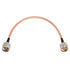 Eightwood N Male to N Male Jumper Low Loss RG400 Cable 12 inch for 4G LTE Antenna, WiFi Yagi Antenna, Router, Ham Radio...