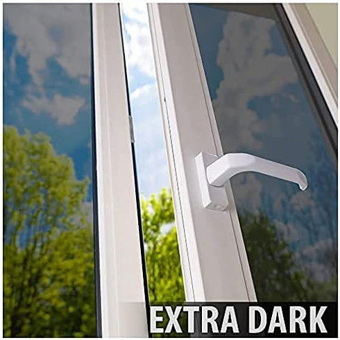 BDF S05 Window Film Daytime Privacy and Heat Control Mirror Silver 5 (Very Dark) - 24in X 16ft...