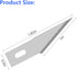 100 Pack Craft Hobby Blades #2 Craft Knife Blades Refill Hobby Knife Replacement Blade with Storage Box for Art and Crafting Scrapbooking Supplies...