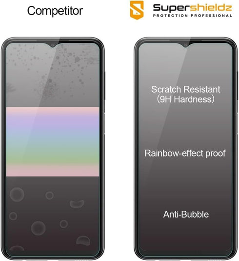 Supershieldz (3 Pack) Designed for Samsung Galaxy A23 5G / Galaxy A23 5G UW Tempered Glass Screen Protector, Anti Scratch, Bubble Free...