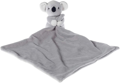 Apricot Lamb Stuffed Animals Security Blanket Gray Koala Infant Nursery Character Blanket Luxury Snuggler Plush (Gray Koala,)...