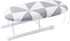 Mini Ironing Board Portable Ironing Board 10.2" Folding Ironing Board Cloth Cover for Collar Cuff Shoulder Corner (Style 3)...
