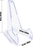 24 PCS Acrylic Easel Stand Baseball Card Stands Sports Card Display Stand (2.3")...