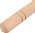 Gold Leather Roller Platen Tool Leather Edge Glue Press and Smoother Trimmer Press Board Tool Iron Roller Wooden Handle Leather Craft DIY (26mm)...