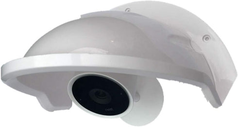 Universal Sunshade Rainshade Camera Cover Shield for Outdoor Nest/Nest IQ Camera - White...