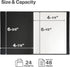CRANBURY Small Photo Album 4x6 (Pink), 2-Pack 4 x 6 Photo Book, 24 Pockets Shows 48 Pictures, Mini Plastic Picture Album Binder with Customizable ...
