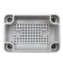 MAKERELE Outside Electrical Box Waterproof Grey 3.74”2.56”2.17” (956555mm) IP67 Small Project ABS Plastic Case with 2 NPT 1/4” Glands...