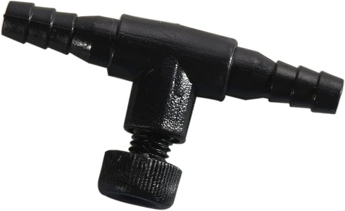 ALEGI Aquarium Control Valves for Aquarium Air Pump Single Way Plastic Air Flow Control Regulator for 3/16" ID Tubing 12 Pack (Black)...