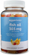 Amazon Basics Fish Oil 303 mg, Lemon, Orange & Strawberry-Banana flavors, 90 Gummies (2 per Serving), EPA and DHA Omega-3 fatty acids (Previously ...