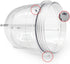 Anbige Replacement Parts Cups,Compatible with original Magic Bullet Blender Juicer 250W MB1001 (2 short cups)...