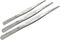 Adecco LLC Stainless Steel Tongs tweezer with precision serrated tips for sea food (8" 10" 12")...