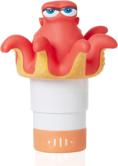 XY-WQ Chlorine Floater, Floating Pool Chlorine Dispenser (Octopus), Fits 1 and 3 Inch Tablets for Large and Small Pools, Hot Tub, Spa...