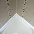 39 inch Water Barrier for Sink, Silicone Rubber Kitchen Water Splash Guard, Bendable Corner Dam Water Retaining Strip for Countertop,Shower, Bathr...