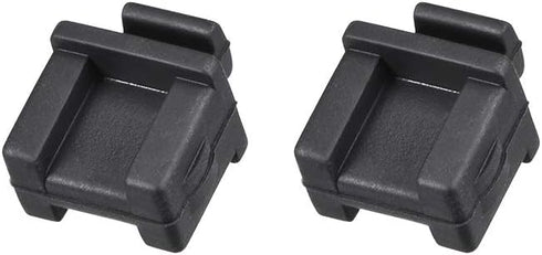uxcell 5pcs SFP Silicone Protectors Cap Port Cover Anti Dust 14mmx12mmx17mm Black...