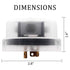 Twist-Lock Thermal Photocontrol with Time Delay for Outdoor- Controls Lighting,120-Volt,Twist Lock Light Sensor with Photocell,Dusk to Dawn Light ...