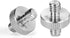 SMALLRIG 1/4" to 1/4" Male Threaded Screw Adapter Double Head Stud for Camera Cage Monitor LED Microphone, Pack of 2-828...
