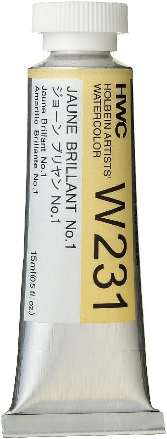 Holbein Artists' Watercolor 15ml Jaune Brillant #1...