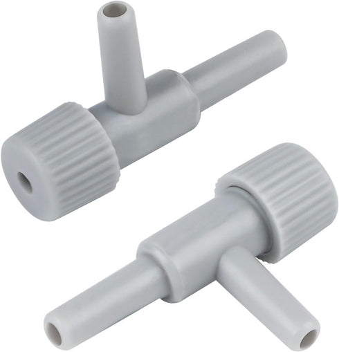 Pawfly Aquarium Air Control Valves Single Way Plastic Air Regulators for Aquarium Air Pump Fish Tank Air Flow Control Valves for 3/16" ID Airline ...