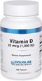 Douglas Laboratories Vitamin D 25 mcg (1,000 IU) - D3 Vitamin - for Immune Support, Bone Health & Tooth Health* - D Vitamin as Cholecalciferol - 1...