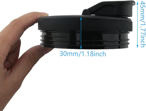 Replacement Parts Lids for Ninja Blender ZCZQC 95mm/3.74inch Seal Lids For Ninja BL450 BL454 Auto-iQ BL490 BL491 BL492 BL492W BL494...
