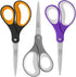 LIVINGO Scissors All Purpose, Student School Scissors, Sharp Titanium Coated Stainless Steel Shears for High Middle School Teacher Crafting, Offic...